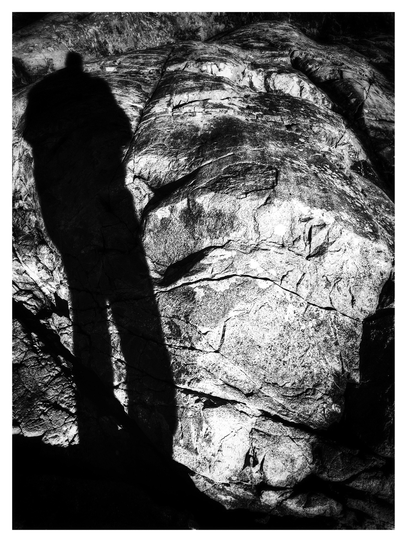 Shadow & Rock By Brian Wolfgang Becker 