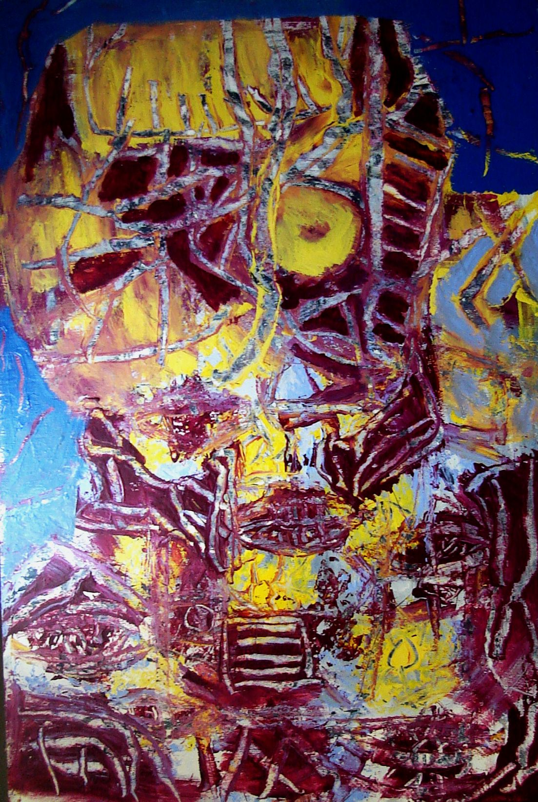 abstract self portrait # 3 by James Robb | ArtWanted.com