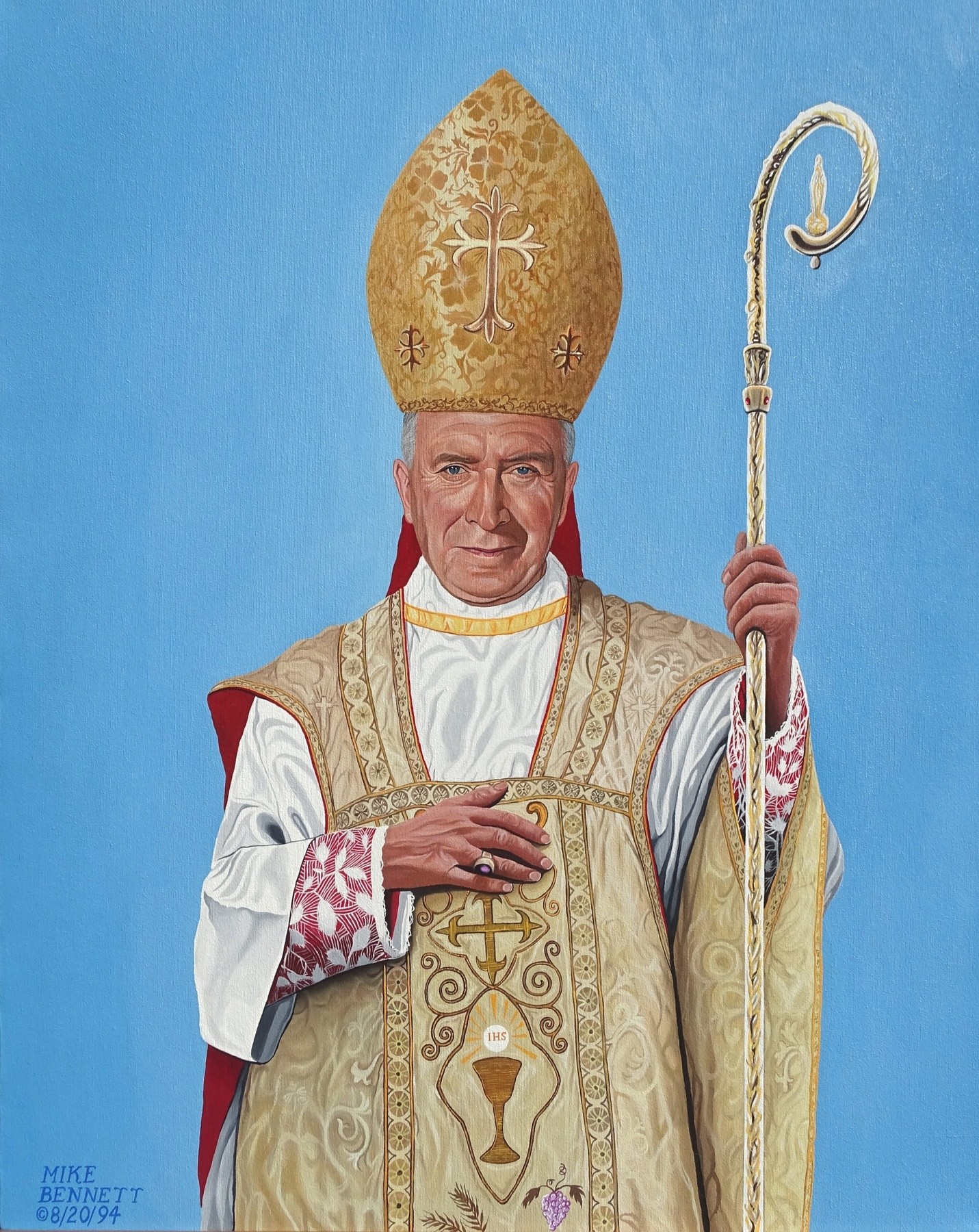 Archbishop Marcel Lefebvre by Mike Bennett | ArtWanted.com